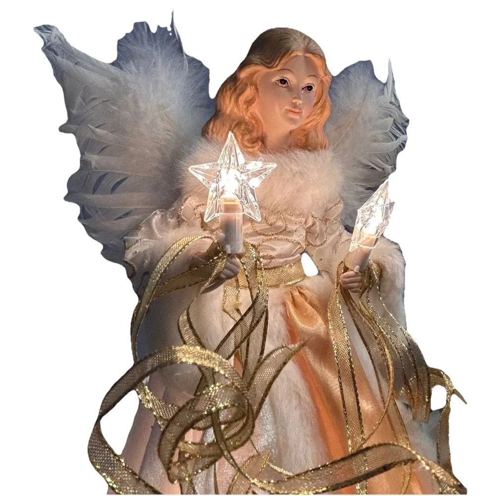Kurt Adler Angel Christmas Tree Topper 12